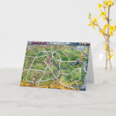 ヒューストンテキサス州カード カード (黄色い花)