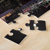 ヒューストンテキサス州シティスカイラインジグソーパズル ジグソーパズル (側面)