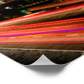 ヒューストンテキサス州シティスカイライン ポスター (角)