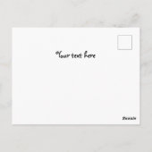 ヒューストンテキサス州シティスケープヴィンテージ ポストカード (裏面)