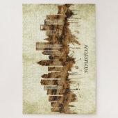 ヒューストンテキサス州シティスケープ ジグソーパズル (縦)