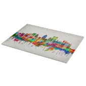 ヒューストンテキサス州スカイライン カッティングボード (角)