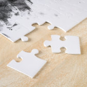 ヒューストンテキサス州スカイライン ジグソーパズル (側面)