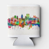 ヒューストンテキサス州スカイライン 缶クーラー (裏面)