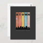 ヒューストンテキサス州宇宙シティポストカード ポストカード (正面/裏面)