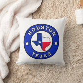 ヒューストンテキサス州枕 クッション (ブランケット)