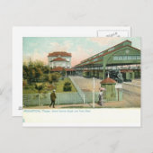 ヒューストンテキサス州1905グランドセントラルステーション ポストカード (正面/裏面)