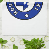 ヒューストンテキサス州 キッチンタオル (折り畳み)