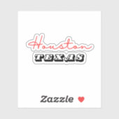 ヒューストンテキサス州 シール (シート)