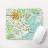ヒューストンテキサス州 マウスパッド (マウス)