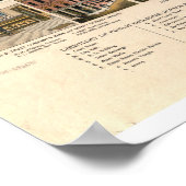 ヒューストンテキサス州... 1891 ポスター (角)