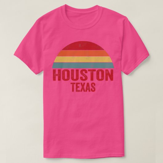 ヒューストンテキサス州 Tシャツ (デザイン正面)