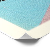 ヒューストンテキサス州TXオールドヴィンテージ旅行記念品 ポスター (角)