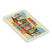 ヒューストンテキサス州TXオールドヴィンテージ旅行記念品 マグネット (右側)