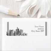 ヒューストンデスティネーション差出人住所 ラベル (インサイチュ)