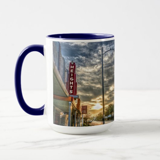 ヒューストンハイツヴィンテージシアターヒストリック マグカップ (左)