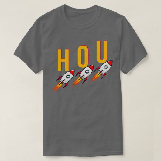 ヒューストンバスケットボールシャツ2 Tシャツ (デザイン正面)