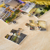 ヒューストンモダン建物ジグソーパズル ジグソーパズル (側面)