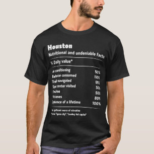ヒューストン否定できない事実市定義 Tシャツ