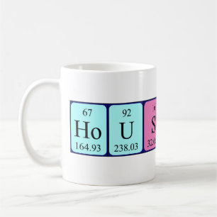 ヒューストン周期表名mag コーヒーマグカップ