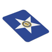 ヒューストン国旗を持つフレキシブルなフォトマグネット マグネット (右側)