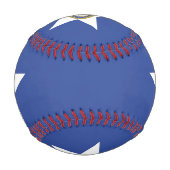 ヒューストン国旗を持つ愛国野球 野球ボール (正面)