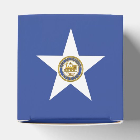 ヒューストン国旗を掲げた愛国的な優遇箱 フェイバーボックス (上部)