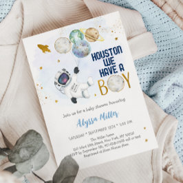 ヒューストン宇宙飛行士宇宙の赤ちゃんシャワー 招待状