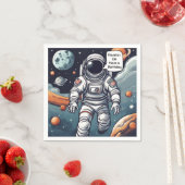 ヒューストン宇宙飛行士誕生日だ！ スタンダードカクテルナプキン (インサイチュ)
