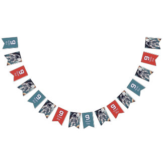 ヒューストン宇宙飛行士誕生日だ！ バンティングフラッグ