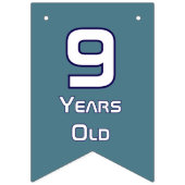 ヒューストン宇宙飛行士誕生日だ！ バンティングフラッグ (第1の旗)