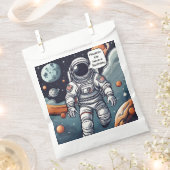 ヒューストン宇宙飛行士誕生日だ! フェイバーバッグ (クリップ留めされた状態)