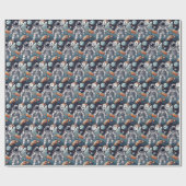 ヒューストン宇宙飛行士誕生日だ！ ラッピングペーパー (フラット)