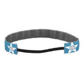 ヒューストン市旗テキサス州陸上競技連盟 アスレチックヘッドバンド (裏面)