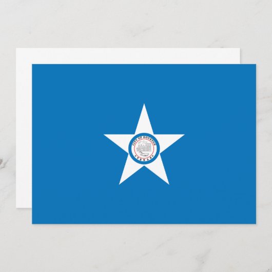 ヒューストン市旗 (正面/裏面)