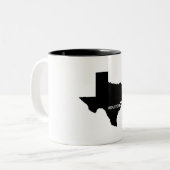 ヒューストン強いコーヒー・マグ ツートーンマグカップ (正面左)