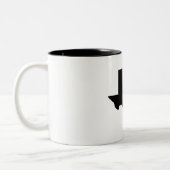 ヒューストン強いコーヒー・マグ ツートーンマグカップ (左)
