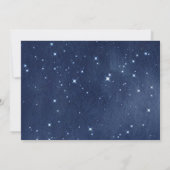 ヒューストン私たちは男の子の宇宙の赤ちゃんシャワーを持っている 招待状 (裏面)