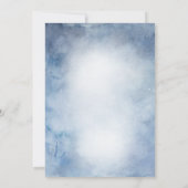 ヒューストン私たちは男の子の宇宙の赤ちゃんシャワーを持っている 招待状 (裏面)