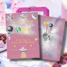 ヒューストン私たちは1歳の宇宙の女の子の宇宙飛行士がいる