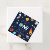 ヒューストン私たちは1歳の1歳の誕生日パーティーを持っている フェイバータグ (インサイチュ)