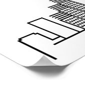 ヒューストン結婚へようこそ！ ポスター (角)