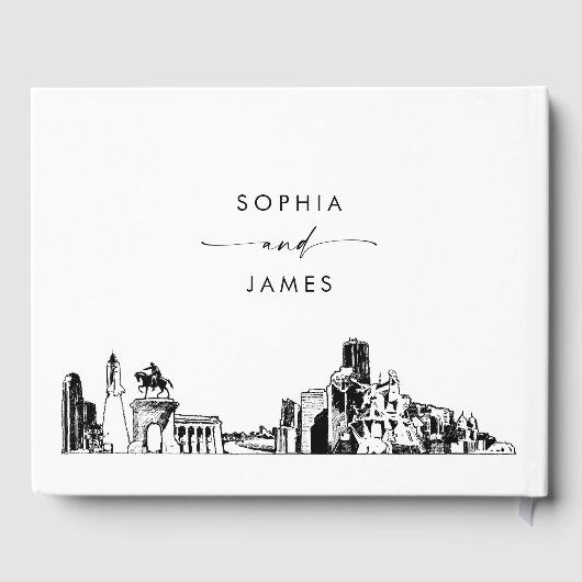 ヒューストン結婚スカイラインズゲストブック ゲストブック (裏面)