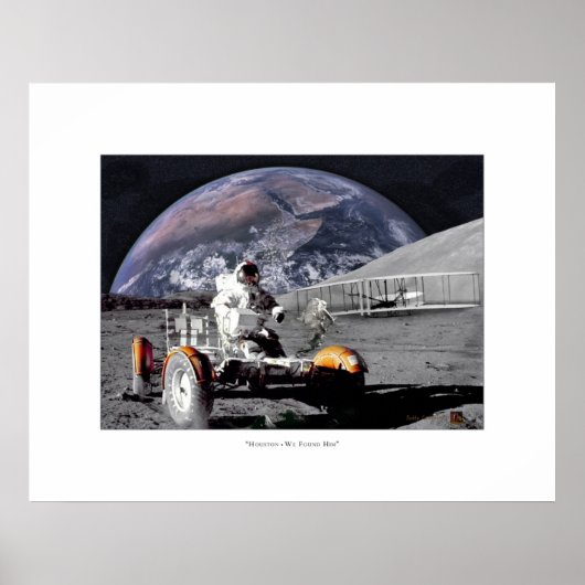 ヒューストン見つけた ポスター (正面)