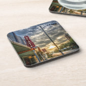 ヒューストン高さのユニークな第19通りのヴィンテージの劇場 コースター (左側)