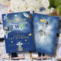 ヒューストン2歳の宇宙宇宙飛行士