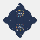 ヒューストン4歳4歳の誕生日パーティー フェイバーボックス (折り畳みなし)