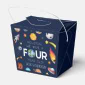 ヒューストン4歳4歳の誕生日パーティー フェイバーボックス (裏面サイド)