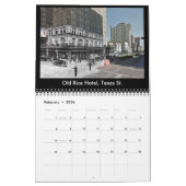 ヒューストン- "それからそして今"カレンダーに記録して下さい カレンダー (2月 2026)