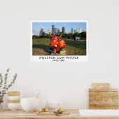 ヒューストン・カウパレード ポスター (キッチン)